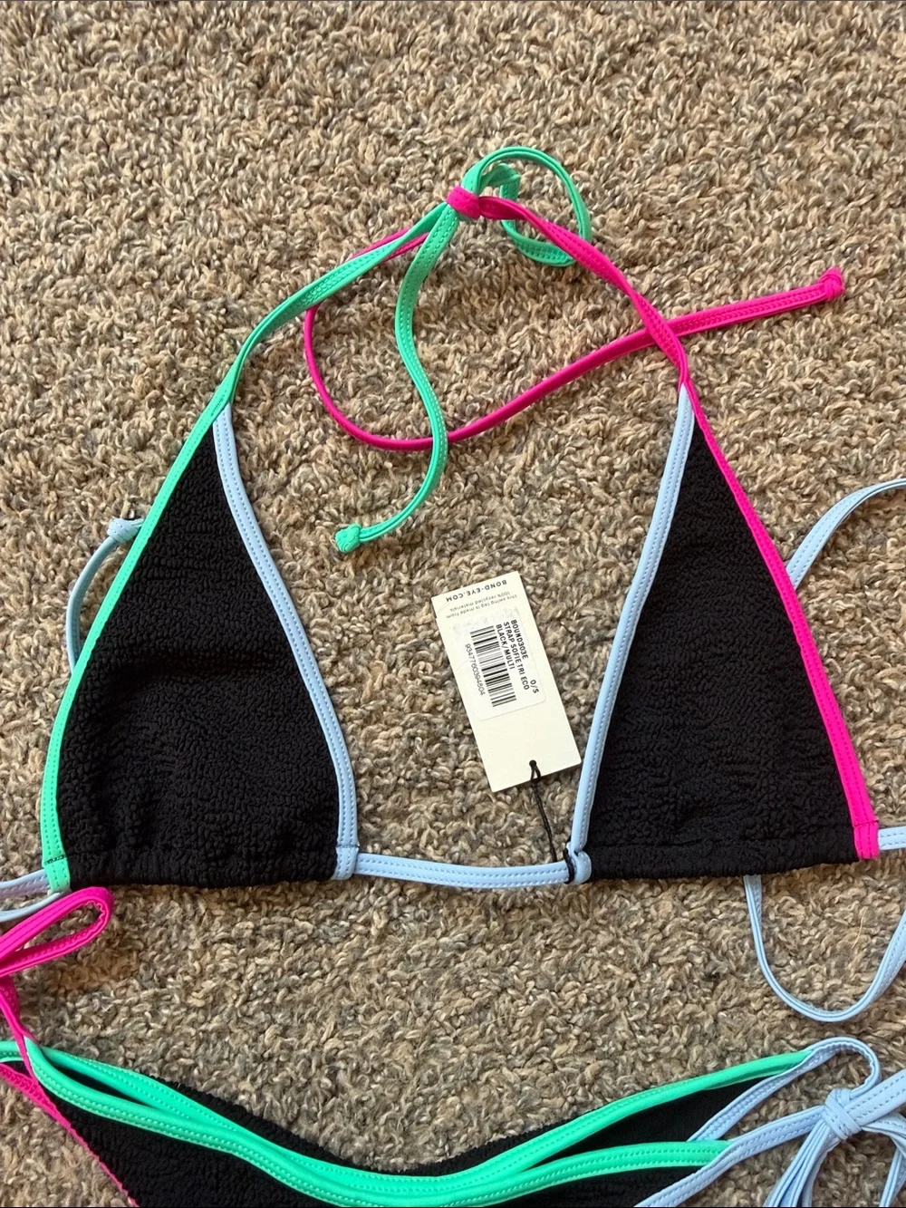 Bond Eye Strap Serenity Brief Eco Bikini Set